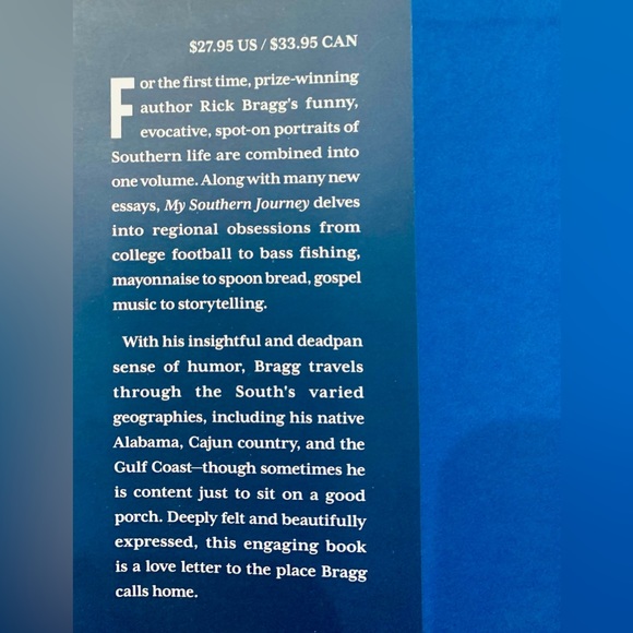 “My Southern Journey: True Stories From the Heart of the South” by Rick Bragg - Picture 3 of 3